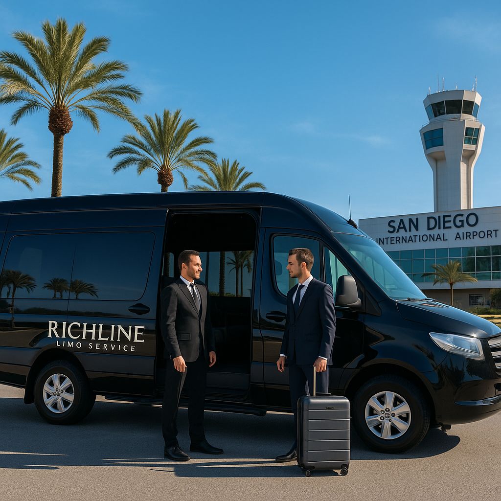 san diego airport shuttle service-richline
